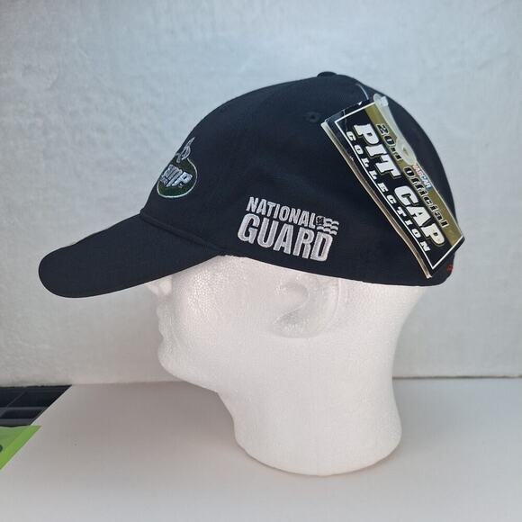 2011 Amp Energy Hat Stretch OSFM Dale Earnhardt JR 88 National Guard Nascar Cap - Picture 3 of 8